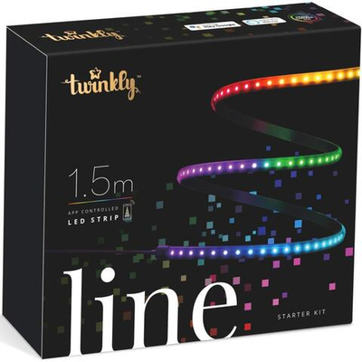 Умная светодиодная лента Twinkly Line, RGB (1,5 м, 90 светодиодов)