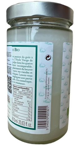 Кокосовое масло 610ml La Tourangelle Origine Philippines, первого отжима, нерафинированное 610 мл