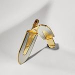 Balmain Hair Couture Заколка-клип Бэкстейдж, цвет серебро-золото Backstage Clip Small Silver-Gold