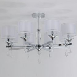 Люстра на штанге ILLUMICO  IL1354-8CPA-29 CR Romei