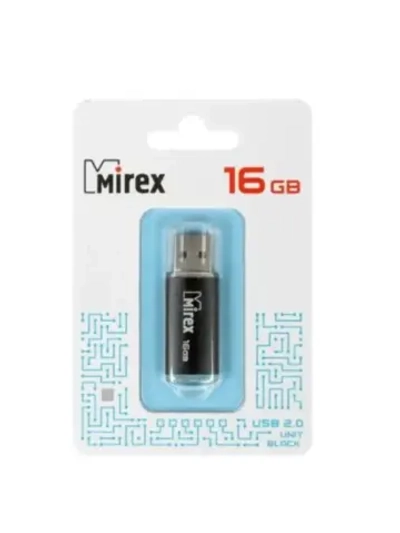 Память USB Flash 16 ГБ Unit 13600-FMUUND16 BLACK