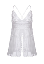 Комбинация бэби-долл с разрезом спереди Nataliya (Размер: 50-52) (Цвет: черный)