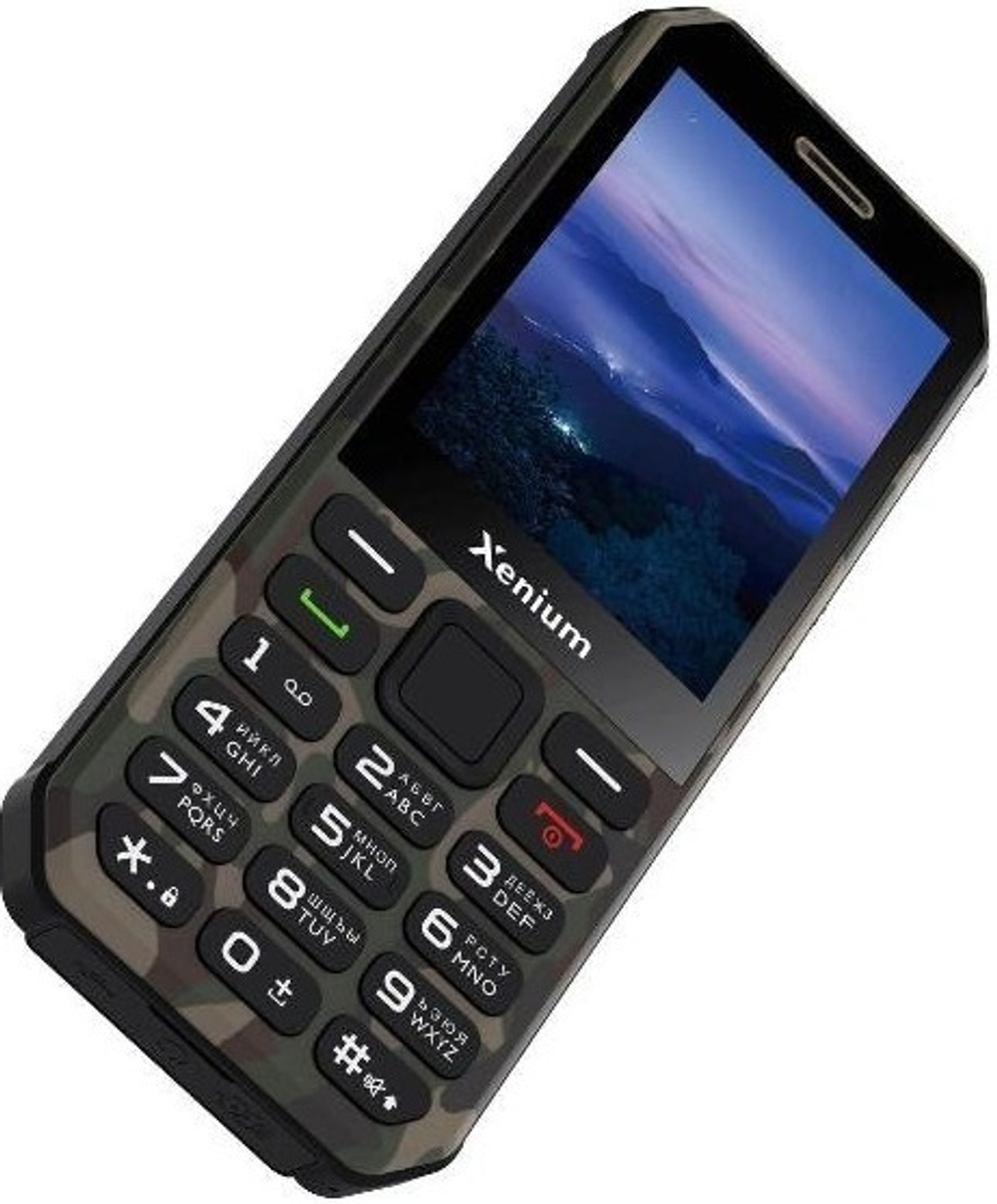 Сотовый телефон Xenium X300 camouflage