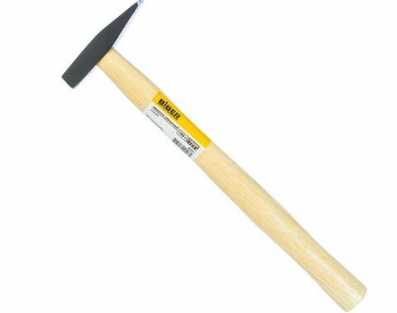 БИБЕР 85351 Молоток слесарный дер. рукоятка "Стандарт" 100г