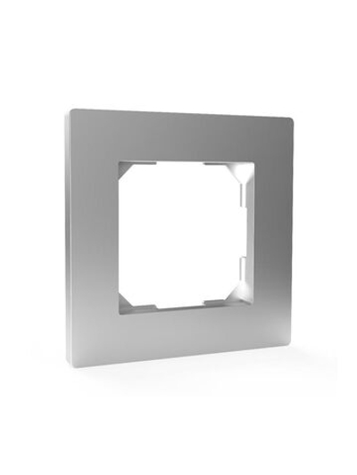 Рамка 1-м Pixel алюм. TOKOV ELECTRIC TKE-PX-RM1-C03