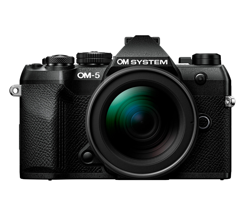 Беззеркальный фотоаппарат OM System OM-5 Mark II Kit 12-45mm f/4 PRO черный