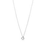 Подвеска из серебра 925, Tiffany.💠 Open heart - 7mm. В наличии