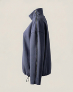 Костюм из мягкого трикотажа джерси в сером