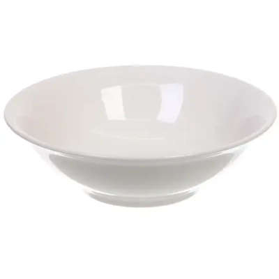 Тарелка керамическая «Белая классика» 20*6см глубокая