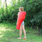 Кресло складное 82х80х72 см, Гриб, красное, 100 кг, Green Days