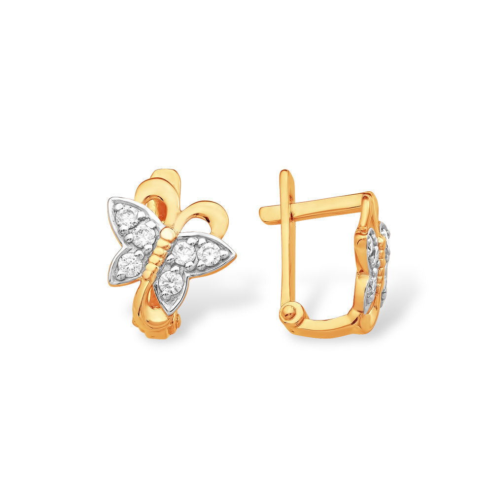 Серьги из золота 585 пробы