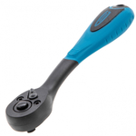 Ключ-трещотка 1/4", CrV, 72 зуба, с быстрым сбросом Gross