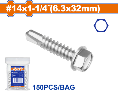 Шестигранный самосверлящий винт