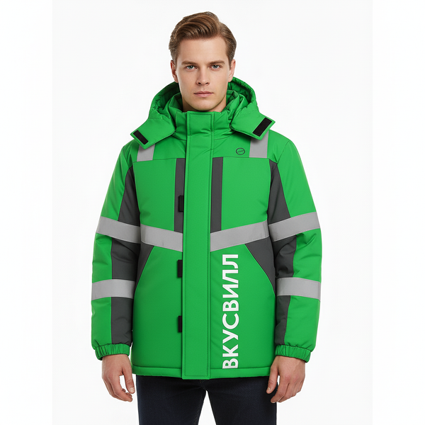 Утепленная куртка &quot;Курьер&quot; для ВКУСВИЛЛ