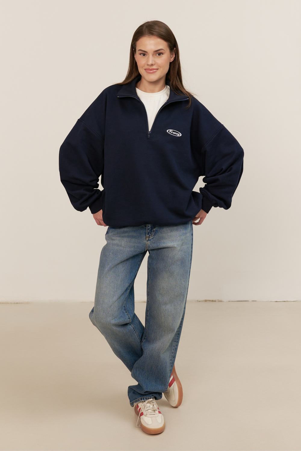 Анорак FRANSY, темно-синий