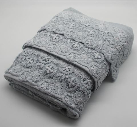 Набор полотенец 3шт Arte Pura 4.880.PU 401 ANGELO OLD нежно голубой