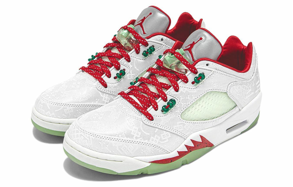 Кроссовки Clot X Jordan Air Jordan 5 Low White Silkaj5 20