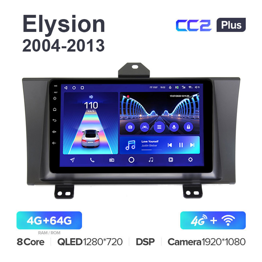 Teyes CC2 Plus 9"для Honda Elysion 2004-2013