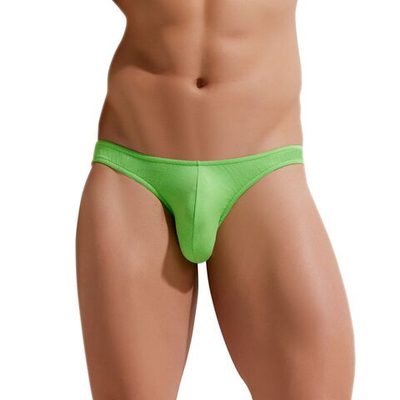 Хлопковые мужские трусы-слипы Colours of the Planet Brief (Размер: M) (Цвет: зеленый)