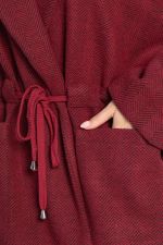 Пальто-пиджак (бордо) Б15083-7М LT Collection