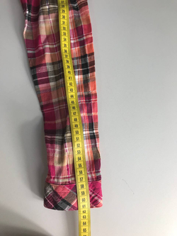 Блузка Canda в модную клетку, маркировка 40, визуально на 46 размер