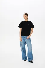 Футболка Kraizy stripes Box Logo черная