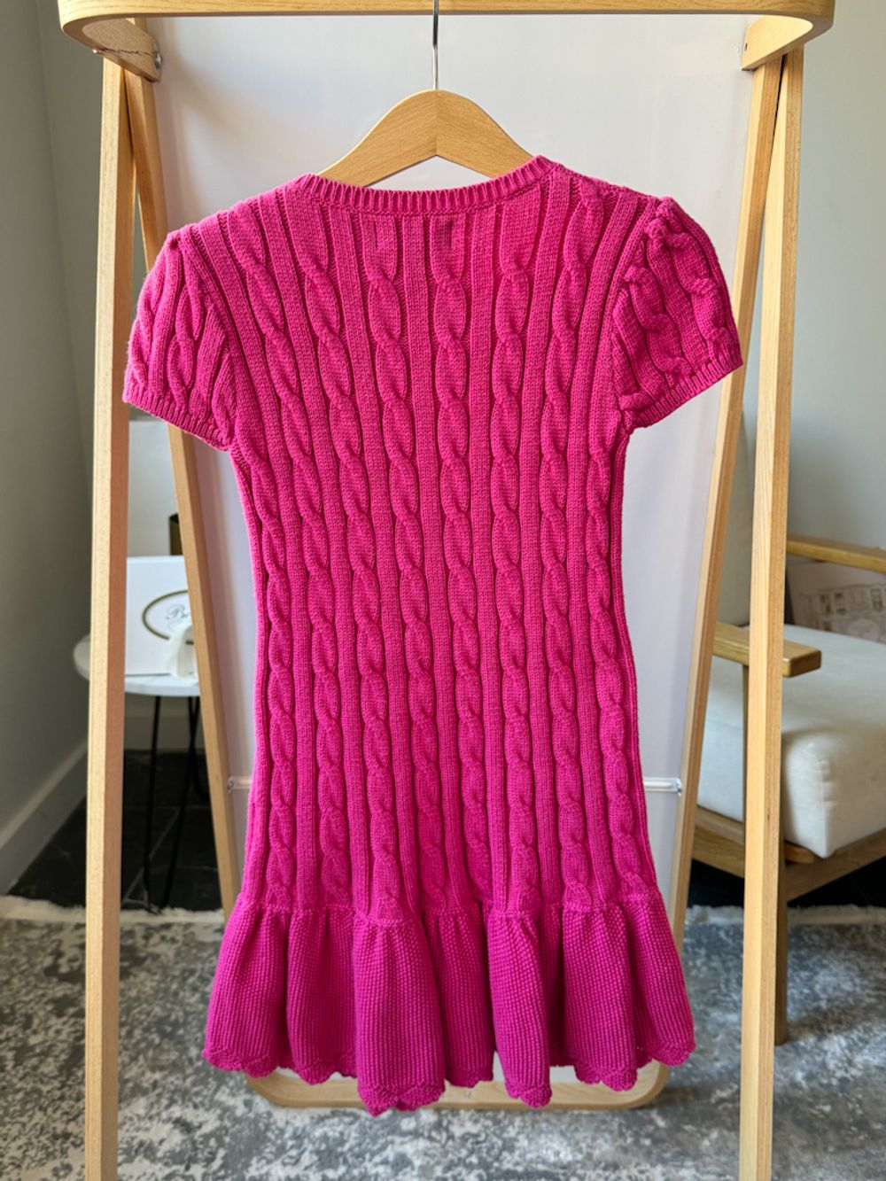 Платье из хлопка и шерсти Ralph Lauren, 110