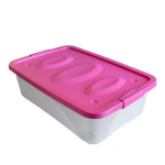 Ящик универсальный «Астело» 60*40*18см на колесиках цвет микс С664