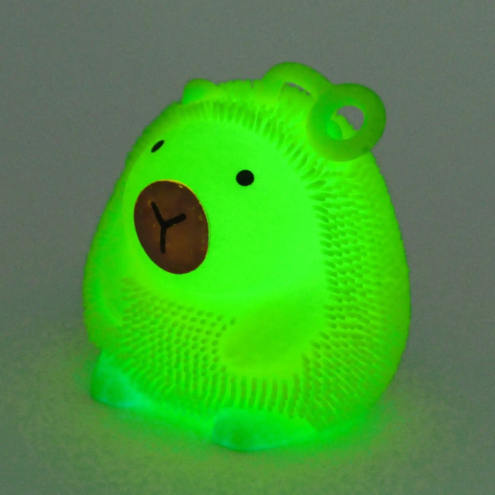 Игрушка «Свинка» Капибара, 7,5 см, с подсветкой, микс