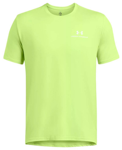 Мужская теннисная футболка Under Armour Vanish Energy Short Sleeve - зеленый