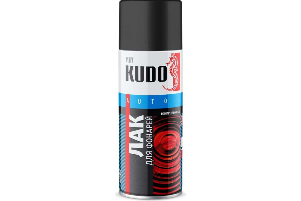 Лак для тонировки фонарей Kudo черный (520мл) аэрозоль