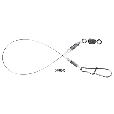 Поводок Dragon Big Game 1x7 Surfstrang A.F.W. 27kg 40см (2шт) 51-627-40