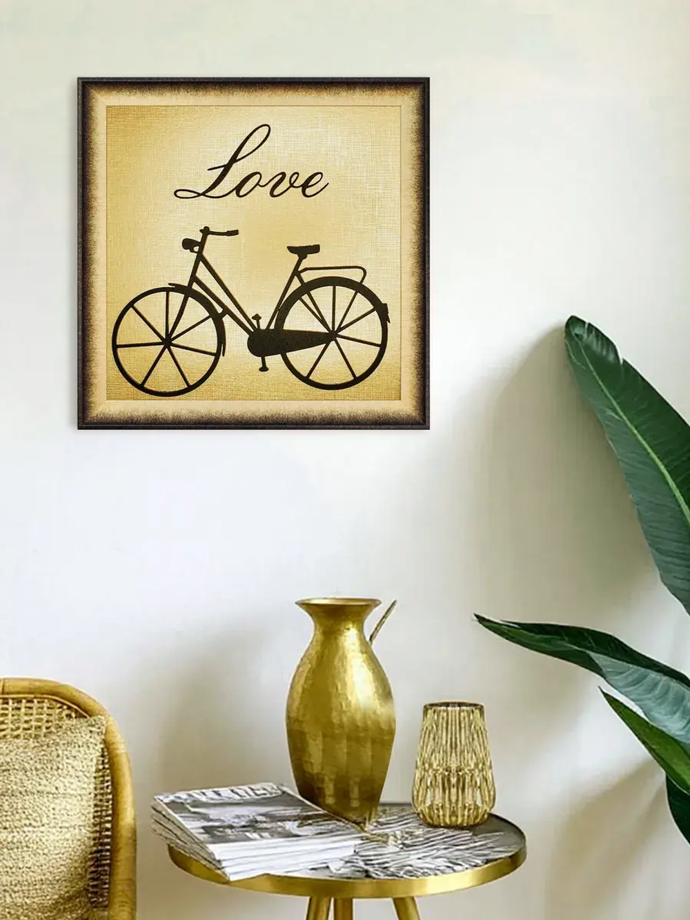 Панно на стену для интерьера 35*35 см