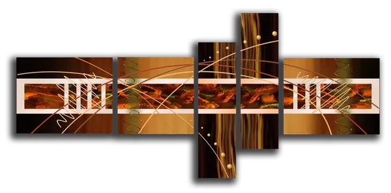 Модульная картина "Фантазия художника"