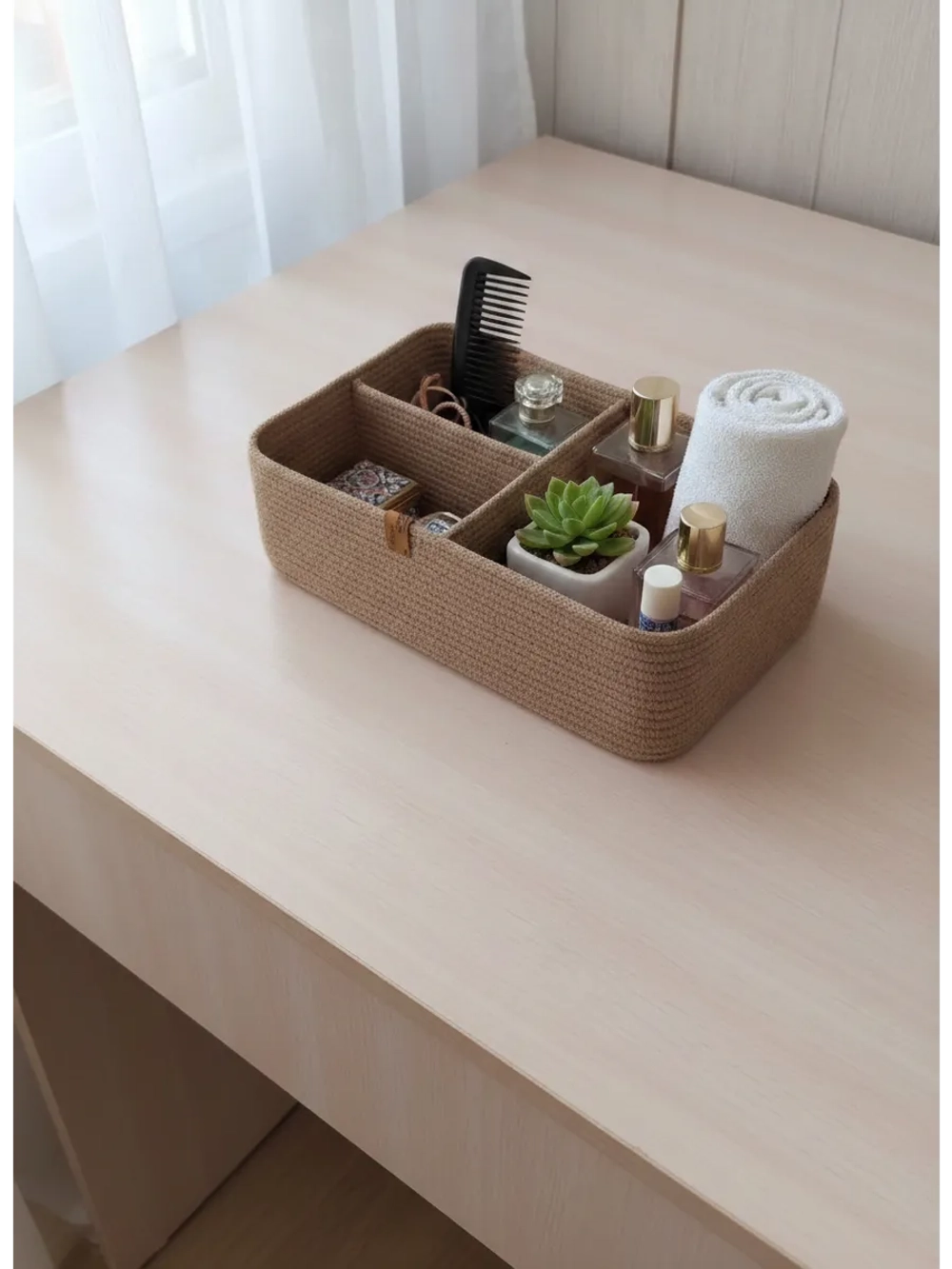 Корзина плетеная для хранения