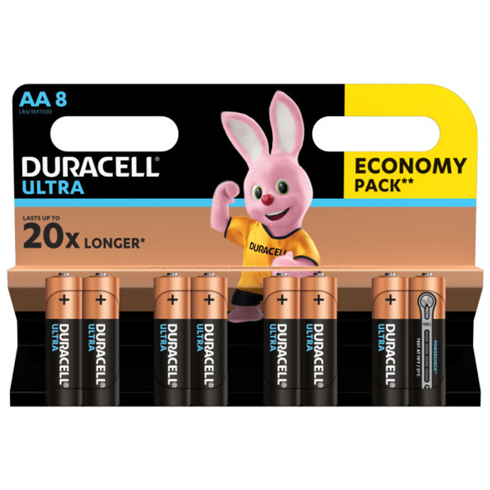 Элемент питания Duracell LR6-8BL Ultra Power