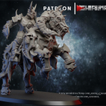 Grand Alliance Chaos Everchosen and Slaves to Darkness Chaos Knight Рыцарь Хаоса с мечом миниатюра для dnd, днд, pathfinder, фентези, Настольная игра, НРИ, Варгейм, РПГ