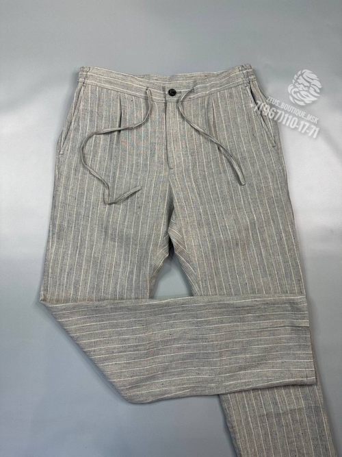 Льняной костюм Brunello Cucinelli