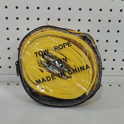5Т (4 м) / Буксировочный трос 5 тонн, длина 4 метра, цвет жёлтый (1 шт.)