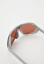 Спортивные очки 100% Westcraft / Soft Tact Stone Grey / HiPER Crimson Silver Mirror Lens