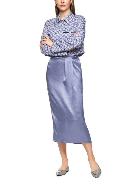 Юбка из триацетата