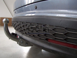 Фаркоп оцинкованный Galia H082A для Honda Civic хетчбек 5 дверей 2005-2012(паспорт и сертификат в комплекте)(без электрики)