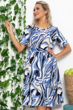 Платье Аванти (синее) П13712-12М LT Collection