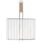 Решетка-гриль универсальная, размер 300х220 мм, глубина 10 мм, никелированное покрытие, РГМ3НЭ