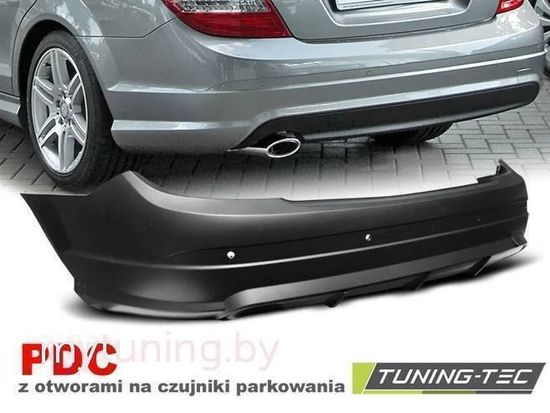 Задний бампер AMG STYLE для Mercedes C W204