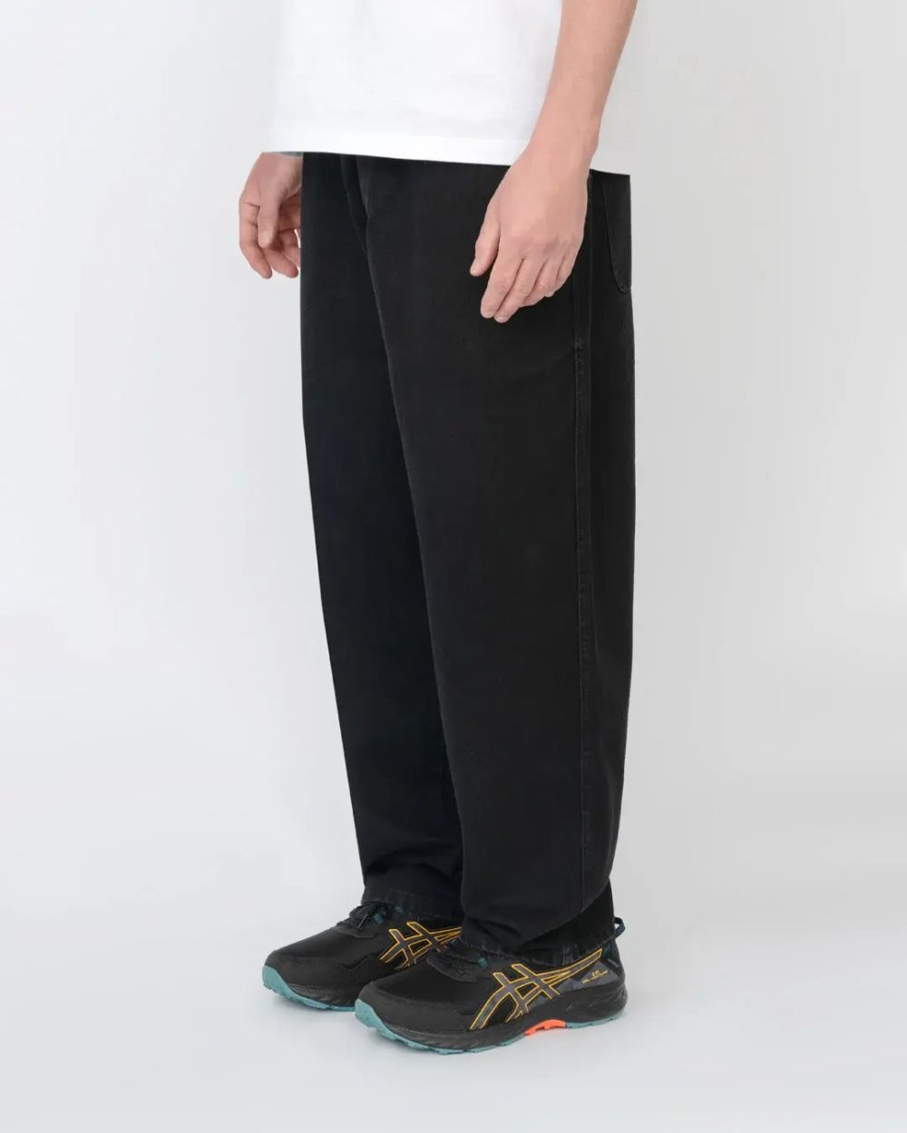 Джинсы Postaments Lazy черные