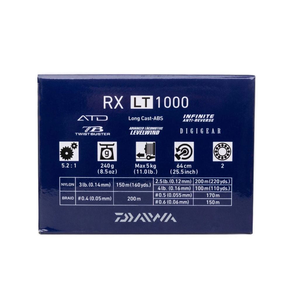 Катушка Daiwa 20 RX LT 1000