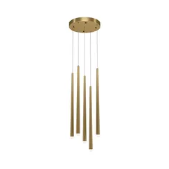 Подвесной светильник Каскад / Cascade 2600-3500К 31Вт Maytoni mod132pl-l30bsk