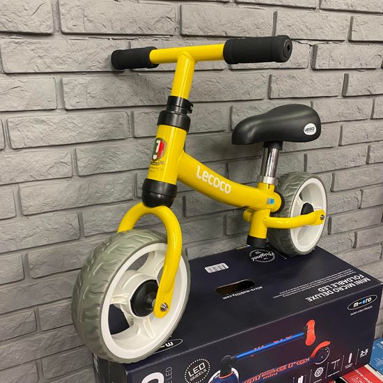 Облегчённый беговел от 1.5 - 4 лет от Итальянского бренда LECOCO