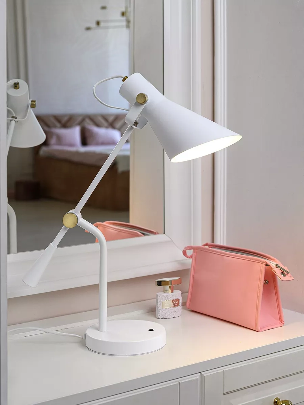 Светильник настольный торшер в стиле Лофт Е27